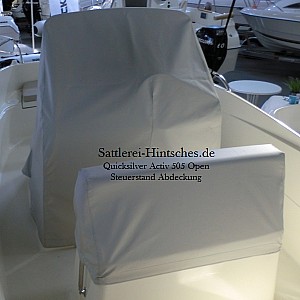 10.Quicksilver Activ 505 Open Steuerstand Abdeckung CIMG8795